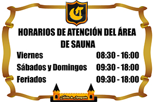 Signage schedule